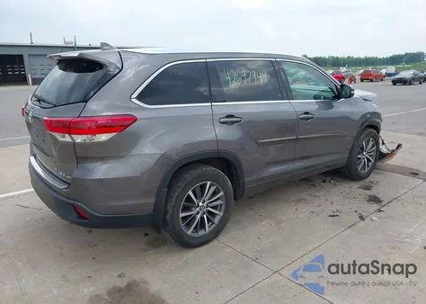 2017 Toyota Highlander Xle from USA, damaged, VIN 5TDJZRFH9HS468054